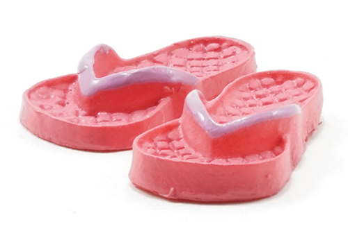 Adult Flip Flops, Pink and light pink